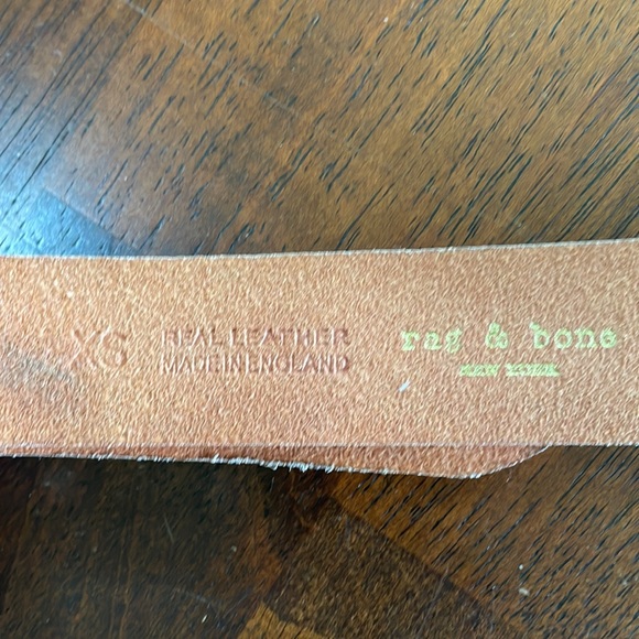 Rag & bone leather belt (sz xs) - Picture 3 of 8